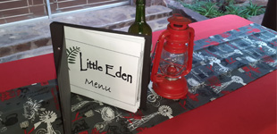 Little Eden menu